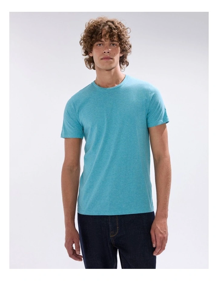 Marle Brando Crew Neck in Teal image 1
