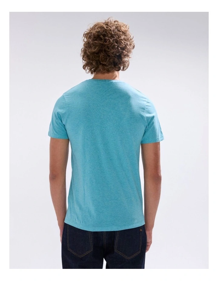 Marle Brando Crew Neck in Teal image 3