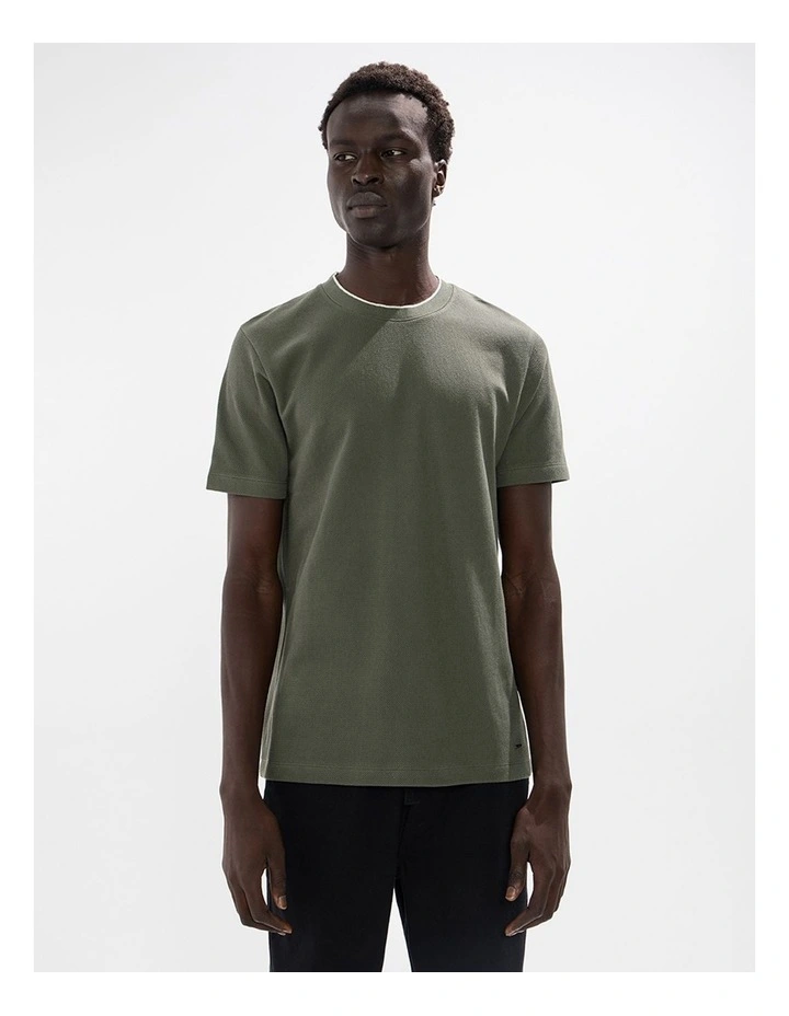 Mansfield Tee in Agave Green image 2