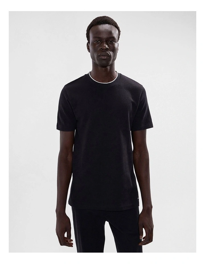 Mansfield Tee in Black image 1