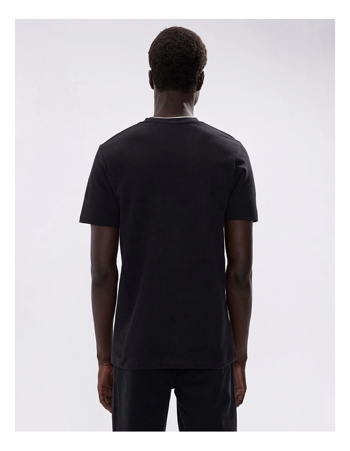 Mansfield Tee in Black image 4