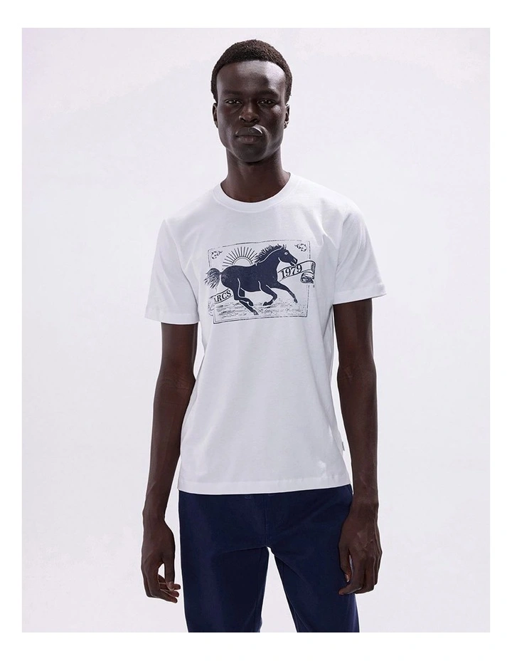 Mane Attraction Tee in White image 2