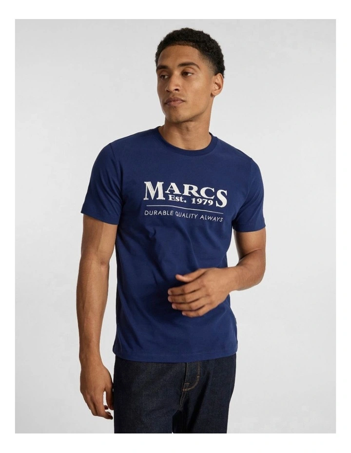 Marcs Tee in Navy image 1