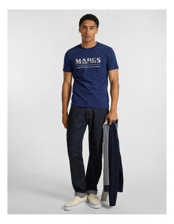 Marcs Tee in Navy image 2