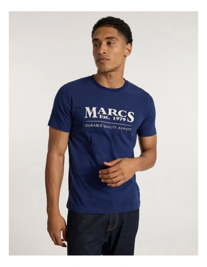 Marcs Tee in Navy image 2