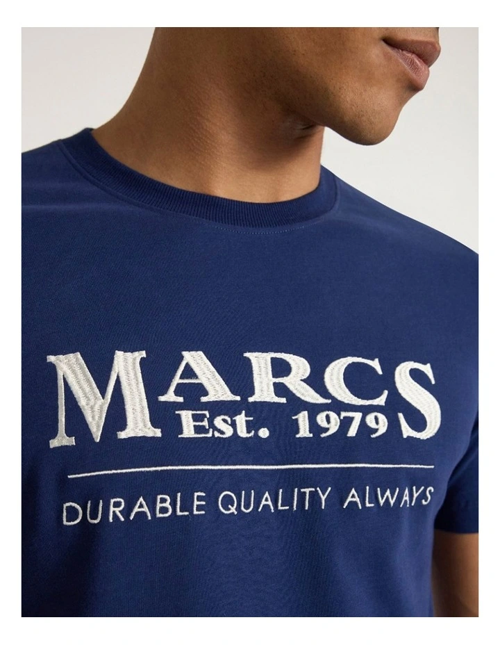 Marcs Tee in Navy image 3