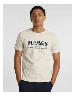 Marcs Tee in Oatmeal