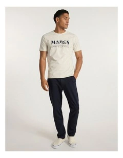 Marcs Tee in Oatmeal