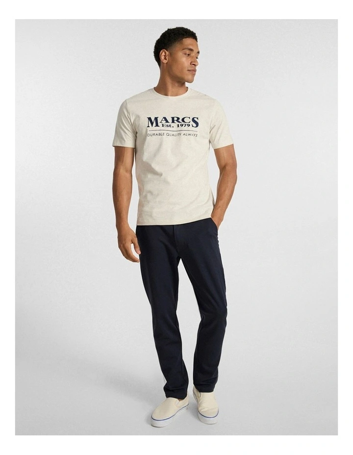 Marcs Tee in Oatmeal image 2