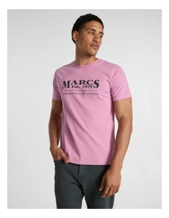 Marcs Tee in Rich Pink