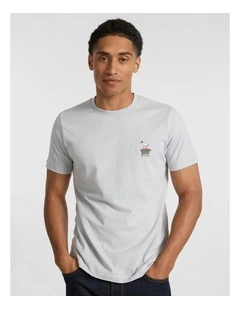 Idris The Ibis Tee in Grey