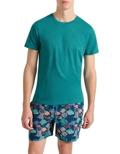 Marle Brando Crew Neck in Sea Blue Marle
