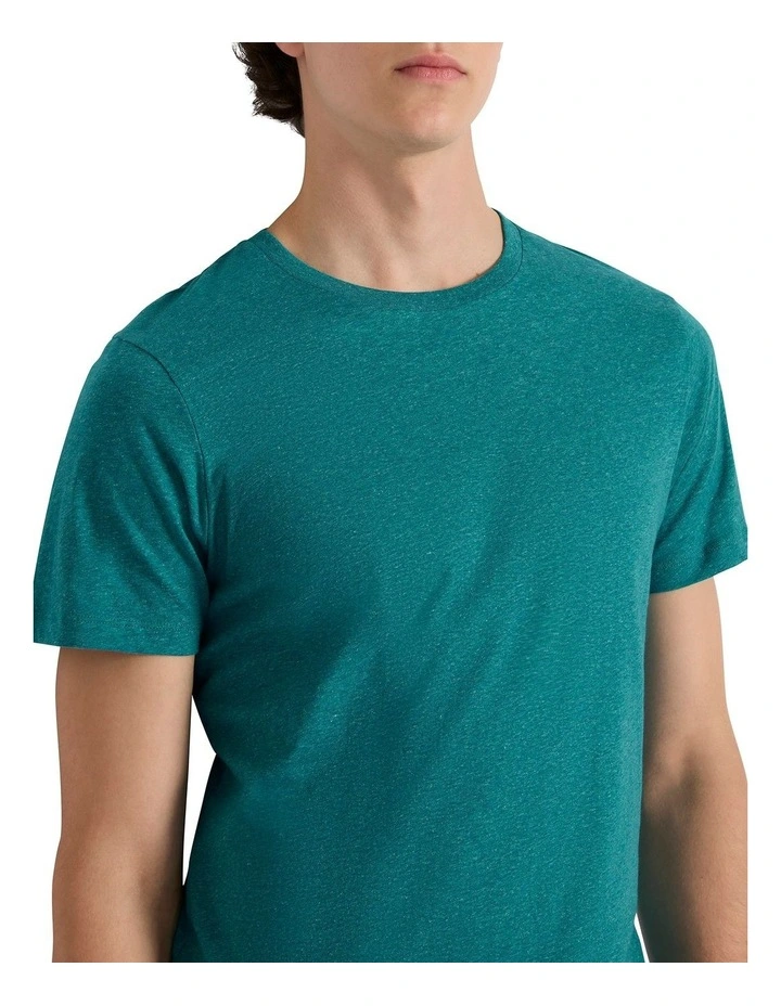 Marle Brando Crew Neck in Sea Blue Marle image 3