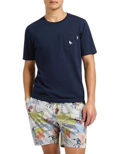 California Gulls Tee in Navy