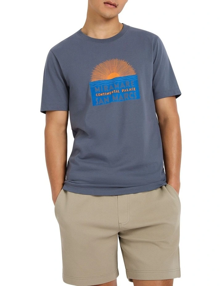 Sun's Out Pun's Out Tee in Graphite image 1