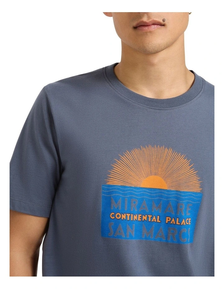 Sun's Out Pun's Out Tee in Graphite image 3