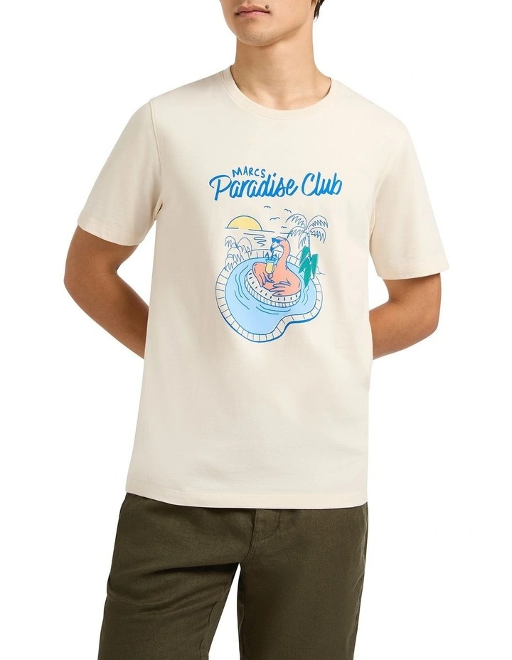 Pool For Summer Tee in Birch image 1