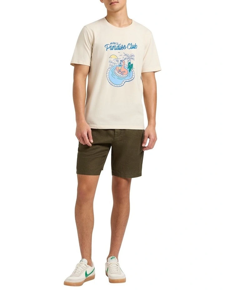Pool For Summer Tee in Birch image 4