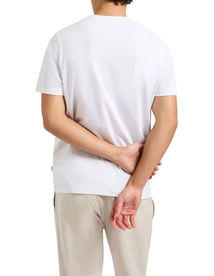 In The Summertime Tee in White image 2