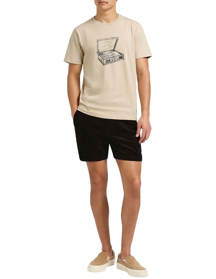 World Record Tee in Bone image 3
