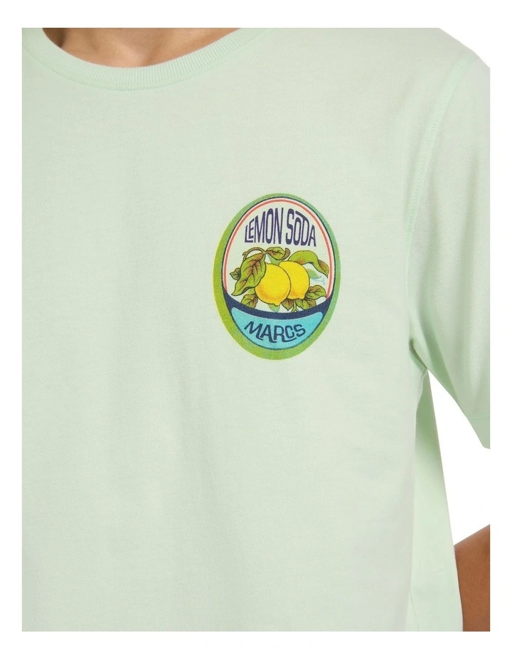 Lemonade For You Tee in Lime Soda image 4