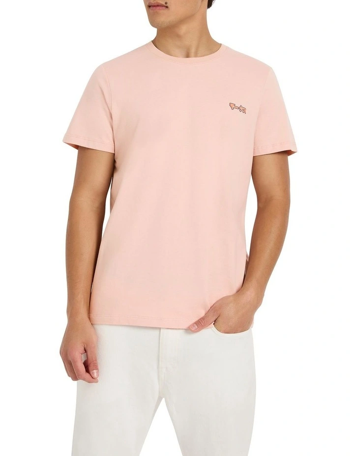 Japan Logo Tee in Musk image 1