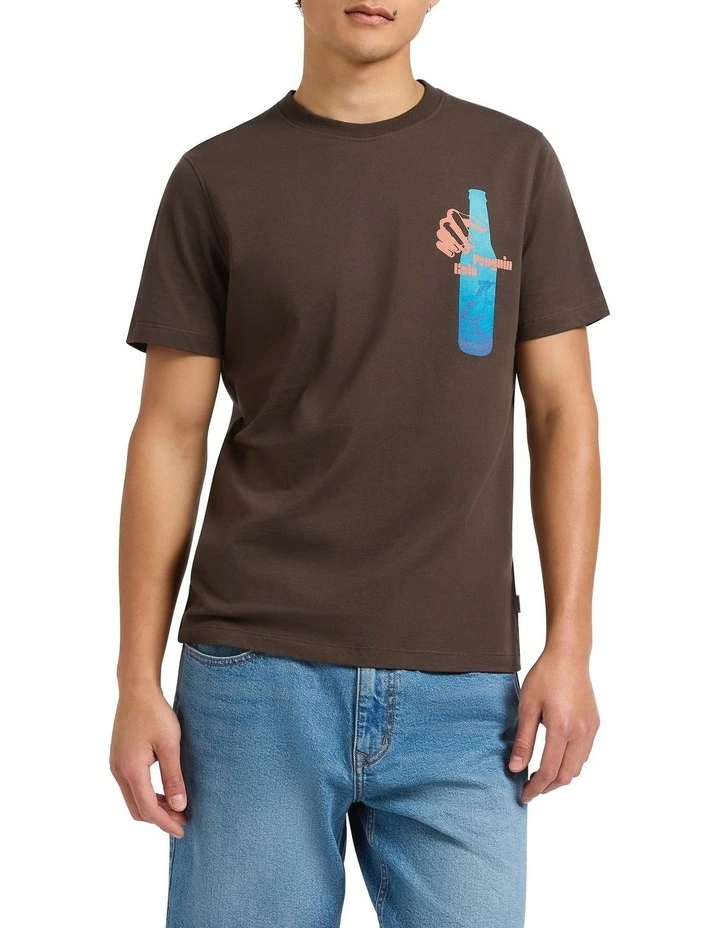 In The Spirit Tee in Fudge image 1