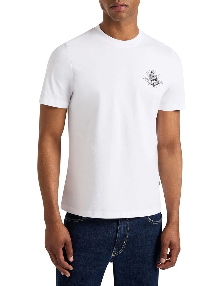 Sail-House Rock Tee in White image 1