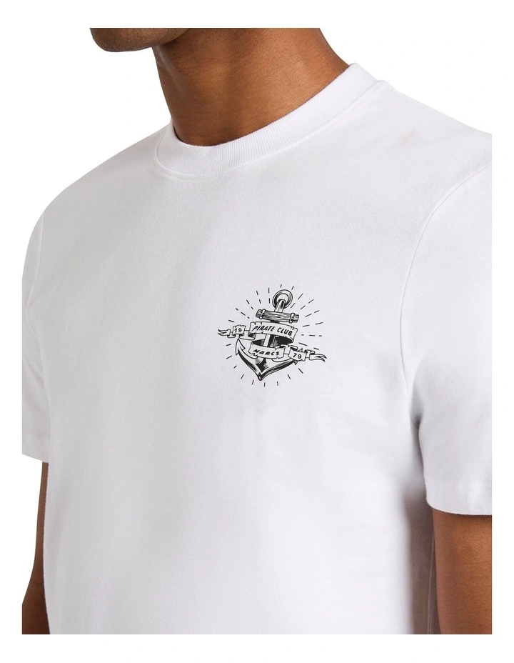 Sail-House Rock Tee in White image 2