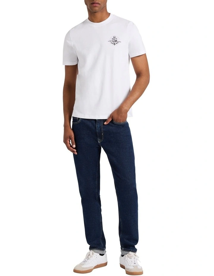 Sail-House Rock Tee in White image 3