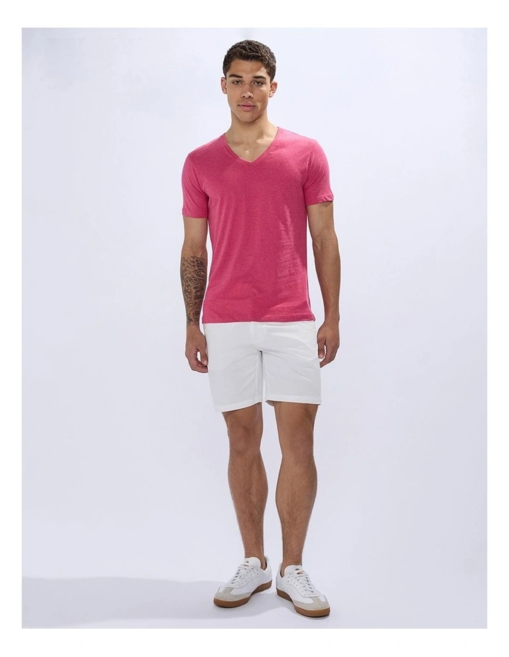 Marle Arnie V Neck in Jazzy Pink image 1
