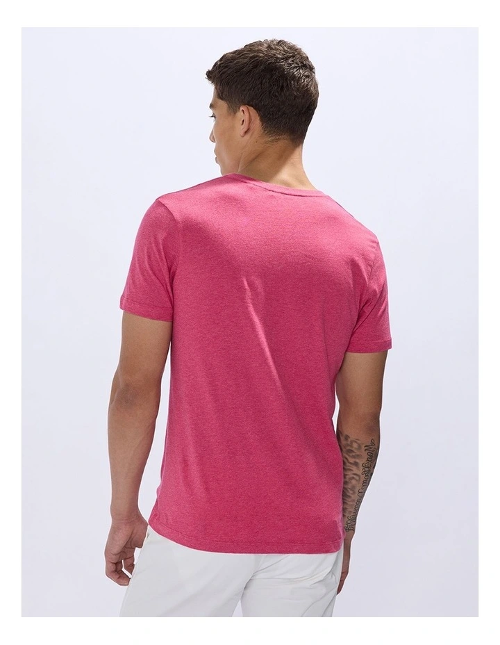 Marle Arnie V Neck in Jazzy Pink image 3