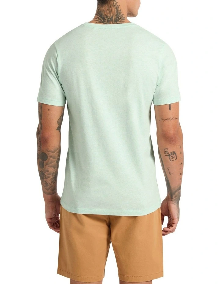 Marle Arnie V Neck in Pastel Green image 3