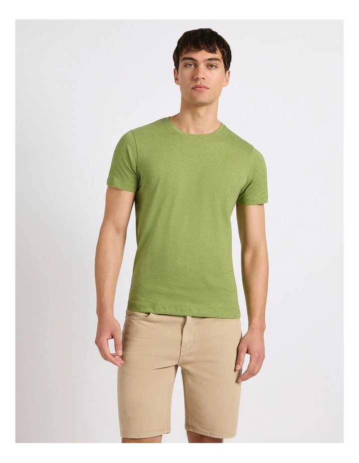 Marle Brando Crew Neck in Leaf Green image 2