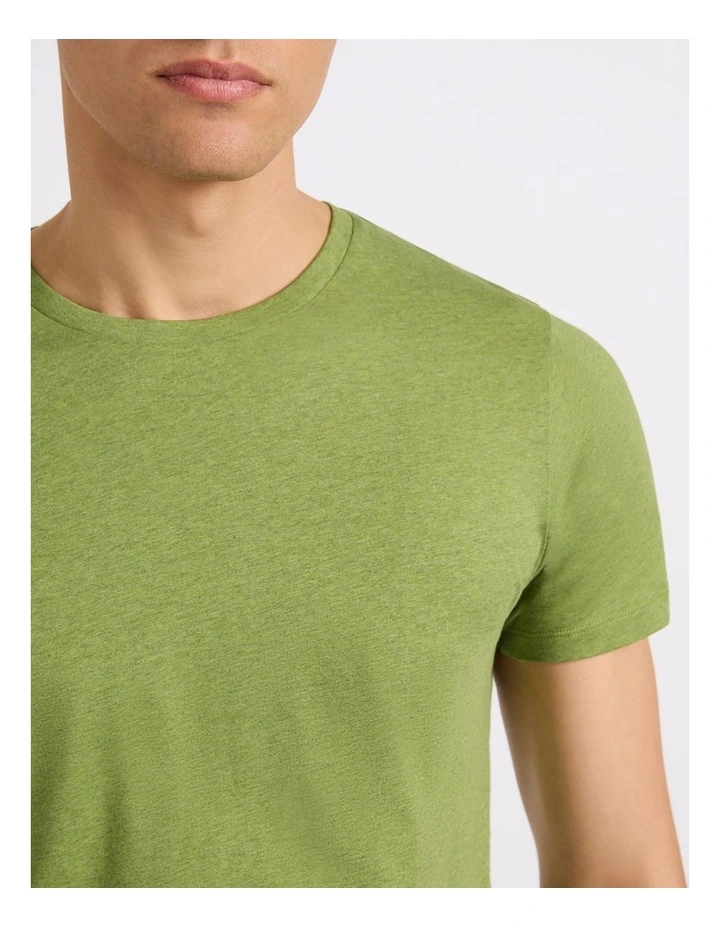 Marle Brando Crew Neck in Leaf Green image 4