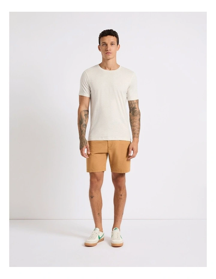 Marle Brando Crew Neck in Oatmeal Marle image 1