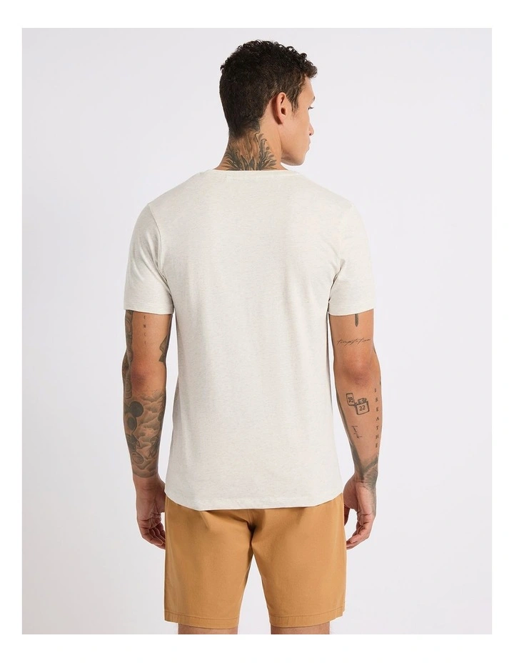 Marle Brando Crew Neck in Oatmeal Marle image 3