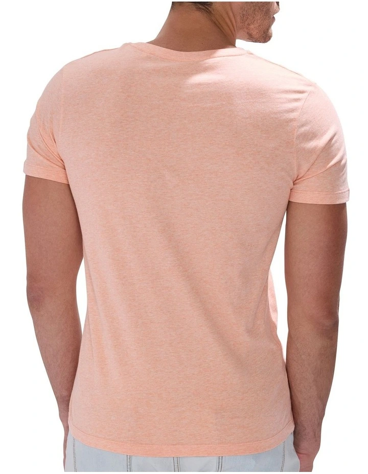 Marle Brando Crew Neck in Peach Marle image 4
