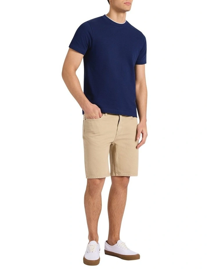 Mansfield Tee in Navy image 1