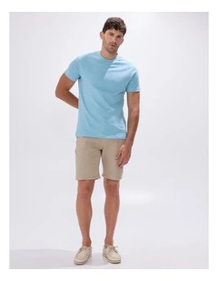 Mansfield Tee in Sky Blue