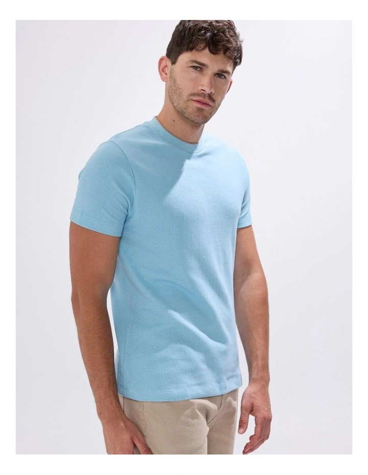 Mansfield Tee in Sky Blue image 2