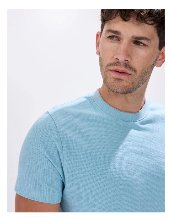 Mansfield Tee in Sky Blue image 3