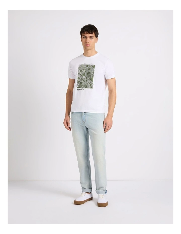 To Catch A Leaf Tee in White image 1