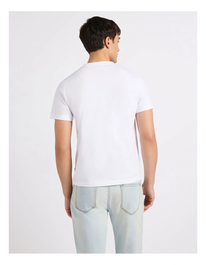 To Catch A Leaf Tee in White image 3