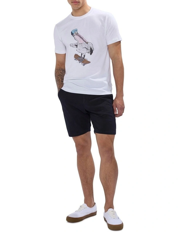 Freaks And Beaks Tee in White image 2