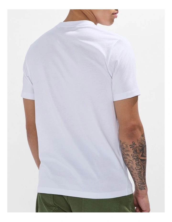 Palm Cove Tee in White image 3