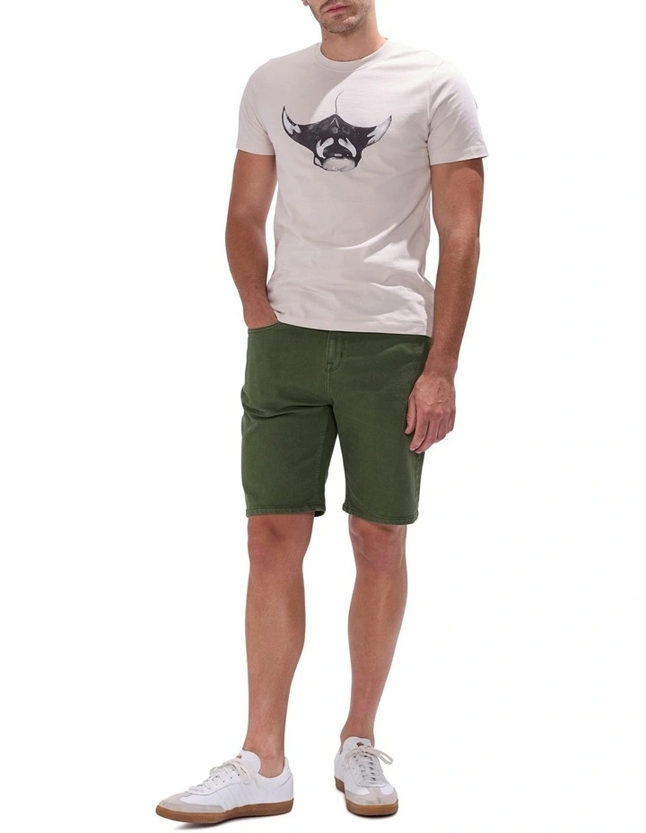 Manta-Slay Tee in Pumice Grey image 2