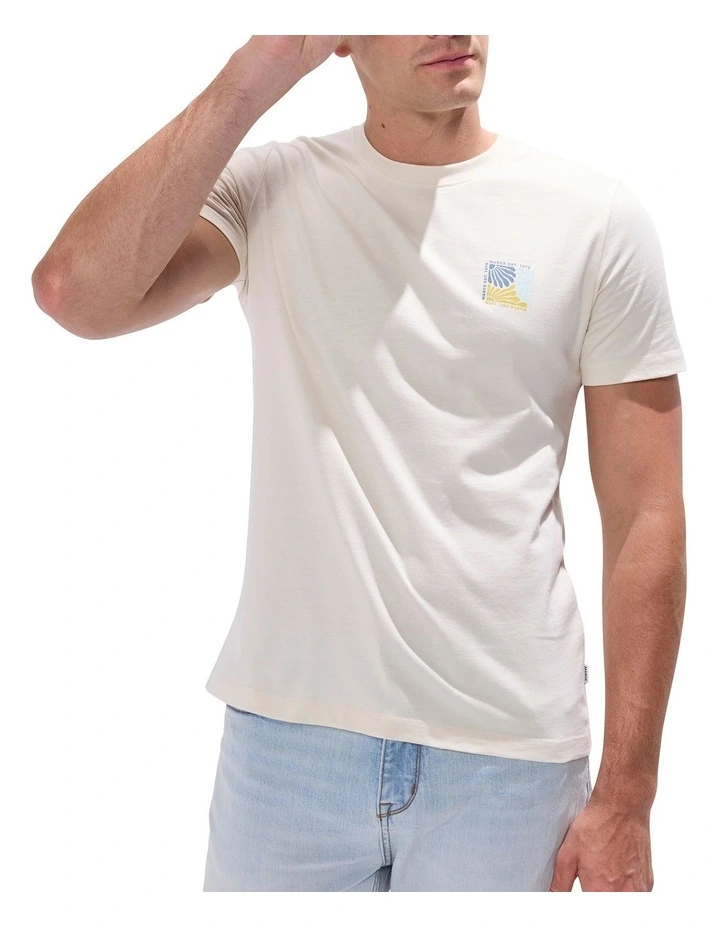 It's The Sea-Sun Tee in Birch image 1