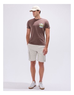 Marcs Club Marcs Tee in Coffee