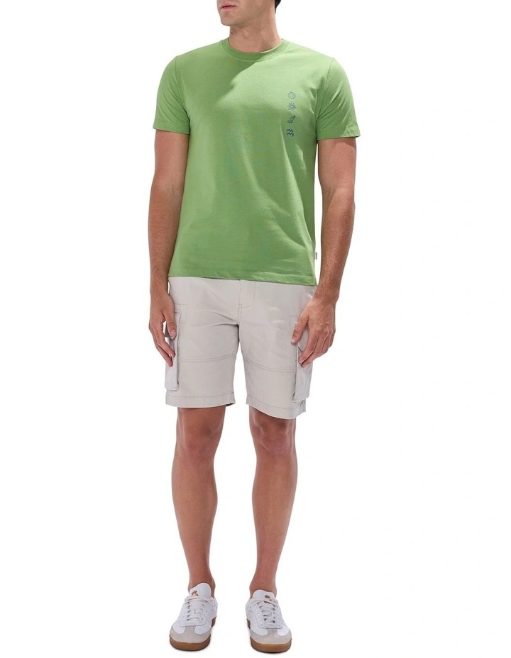 In The Sun Tee in Green image 2